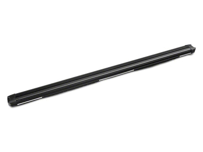 Barricade Saber 5-Inch Aluminum Side Step Bars; Stainless Cover Plates (20-25 Sierra 3500 HD Double Cab)