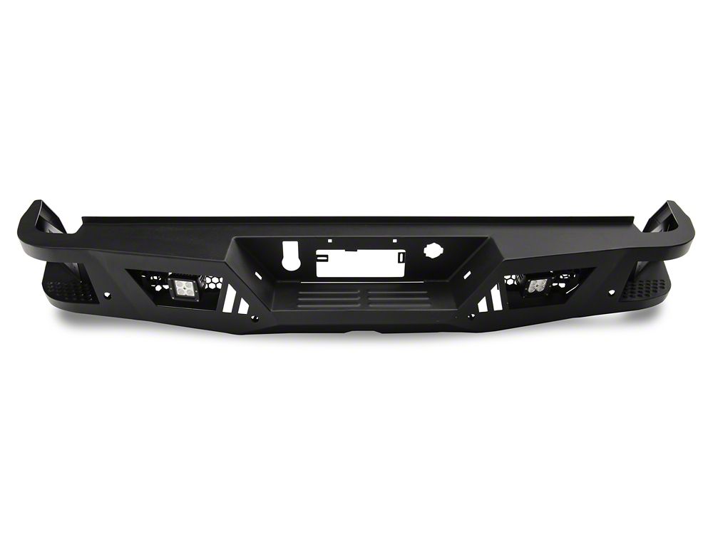 Barricade HD Rear Bumper with LED Fog Lights (20-25 Sierra 3500 HD)