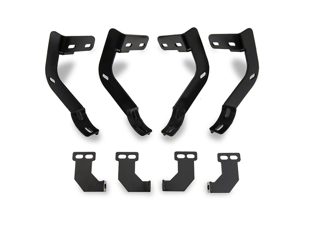 Barricade 5-Inch Oval Straight End Side Step Bars; Stainless Steel (10-24 RAM 3500 Regular Cab)