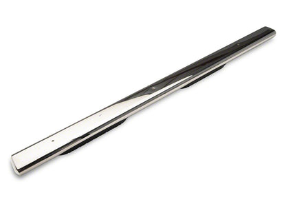 Barricade 6-Inch Oval Straight End Side Step Bars; Stainless Steel (10-24 RAM 3500 Mega Cab)
