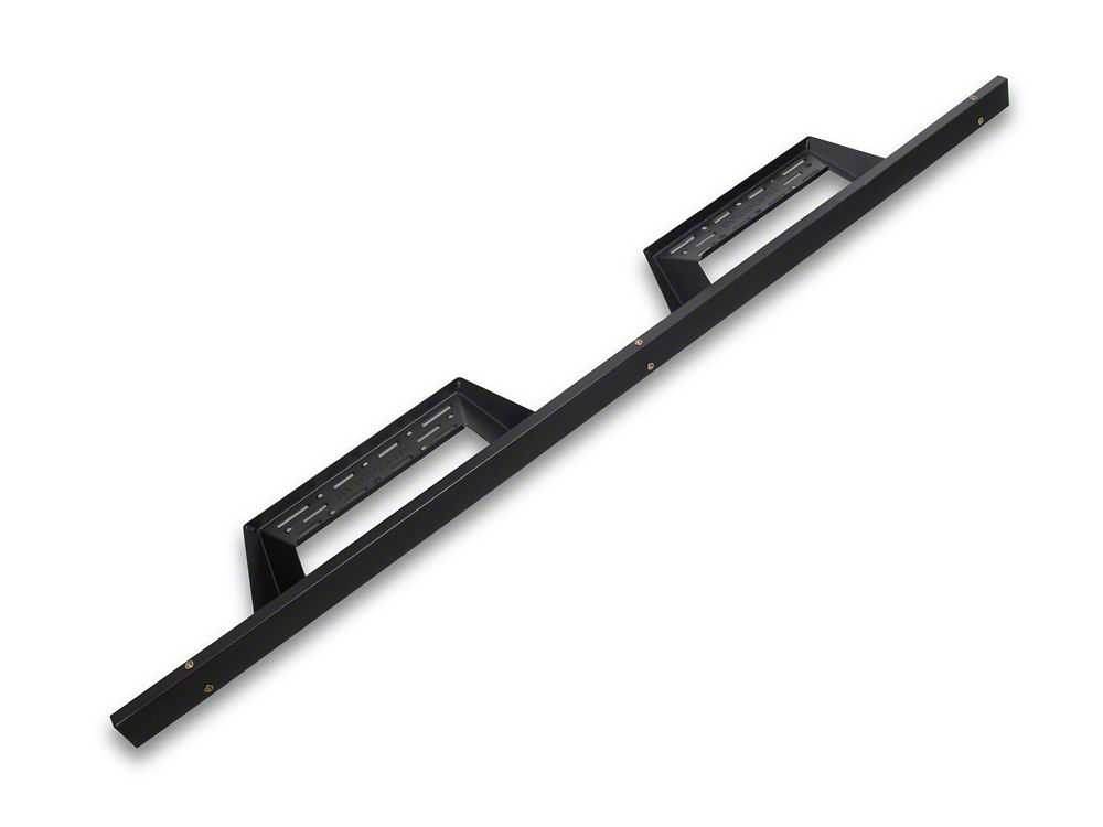 Barricade Canyon Drop Steps; Textured Black (10-25 RAM 3500 Crew Cab)