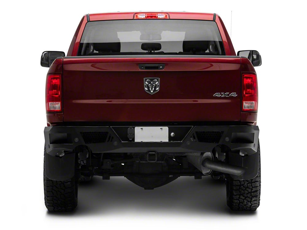 Barricade Extreme HD Rear Bumper; Textured Black (10-24 RAM 3500)