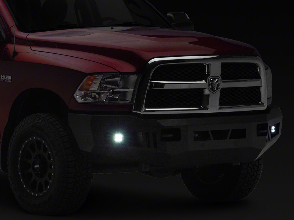 Barricade HD Front Bumper with LED Fog Lights (10-18 RAM 3500)