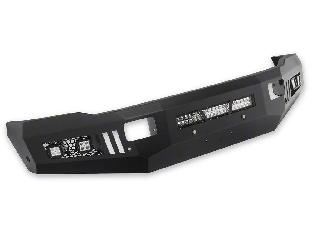 Barricade HD Front Bumper with LED Fog Lights and 20-Inch LED Light Bar (10-18 RAM 3500)