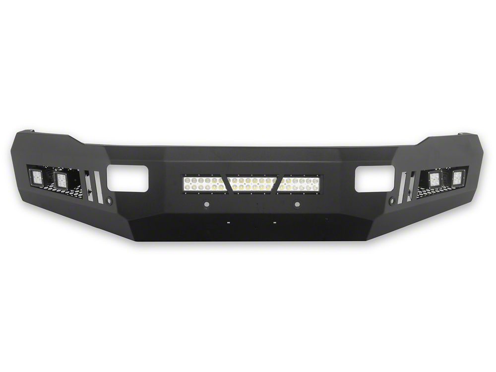 Barricade HD Front Bumper with LED Fog Lights and 20-Inch LED Light Bar (10-18 RAM 3500)