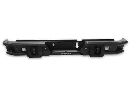 Barricade HD4 Tubular Rear Bumper with LED Fog Lights (10-18 RAM 3500)