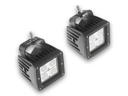 Barricade HD4 Tubular Rear Bumper with LED Fog Lights (10-18 RAM 3500)