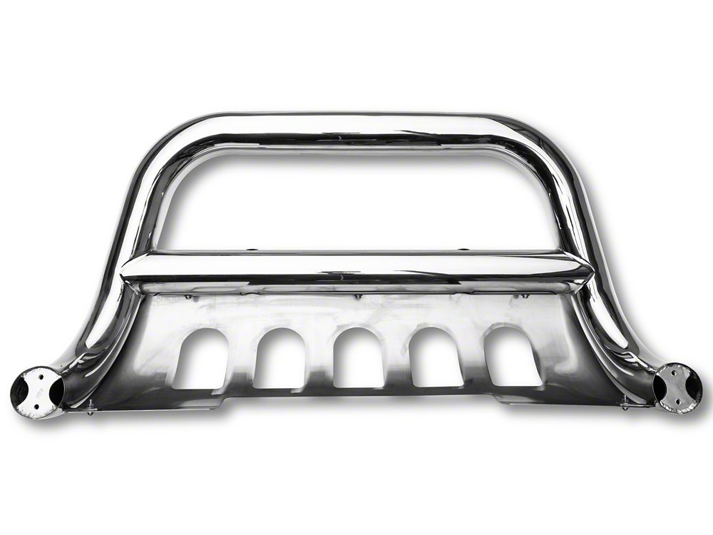 Barricade 3-Inch Bull Bar; Stainless Steel (07-10 Silverado 3500 HD)