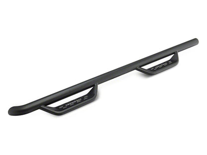 Barricade Tubular Drop Steps; Fine Textured Black Finish (20-25 Silverado 3500 HD Crew Cab)