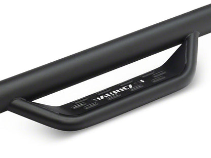 Barricade Tubular Drop Steps; Fine Textured Black Finish (20-25 Silverado 3500 HD Double Cab)