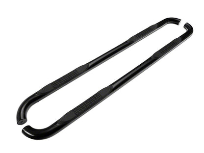 Barricade 3-Inch Side Step Bars; Black (20-25 Silverado 3500 HD Crew Cab)