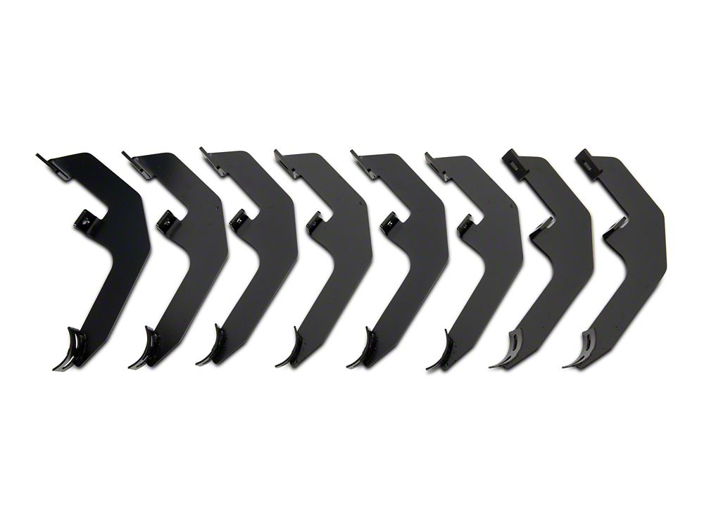 Barricade 3-Inch Side Step Bars; Black (20-25 Silverado 3500 HD Crew Cab)