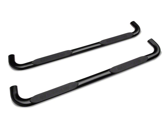 Barricade 3-Inch Side Step Bars; Body Mount; Black (20-25 Silverado 3500 HD Double Cab)