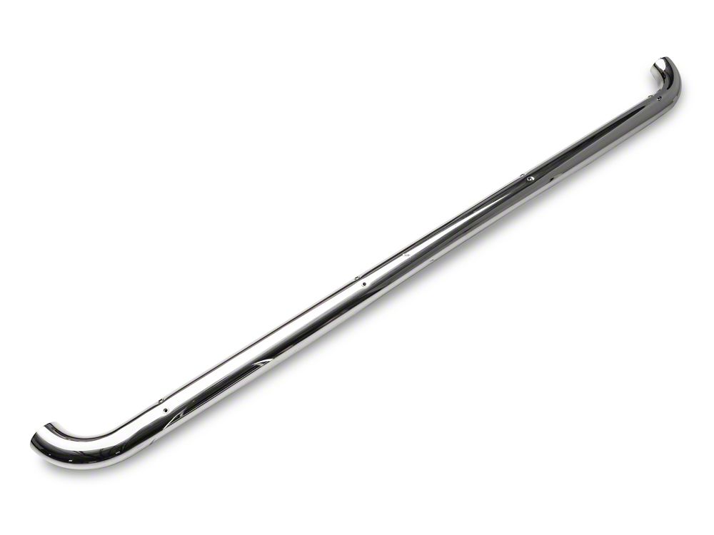 Barricade 3-Inch Side Step Bars; Stainless Steel (20-25 Silverado 3500 HD Crew Cab)