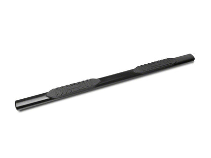 Barricade 5-Inch Oval Side Step Bars; Black (20-25 Silverado 3500 HD Crew Cab)