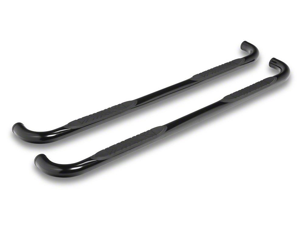 Barricade E-Series 3-Inch Side Steps; Black; Body Mount (20-25 Silverado 3500 HD Double Cab)