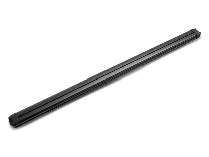 Barricade Saber 5-Inch Aluminum Side Step Bars; Black Cover Plates (20-25 Silverado 3500 HD Double Cab)