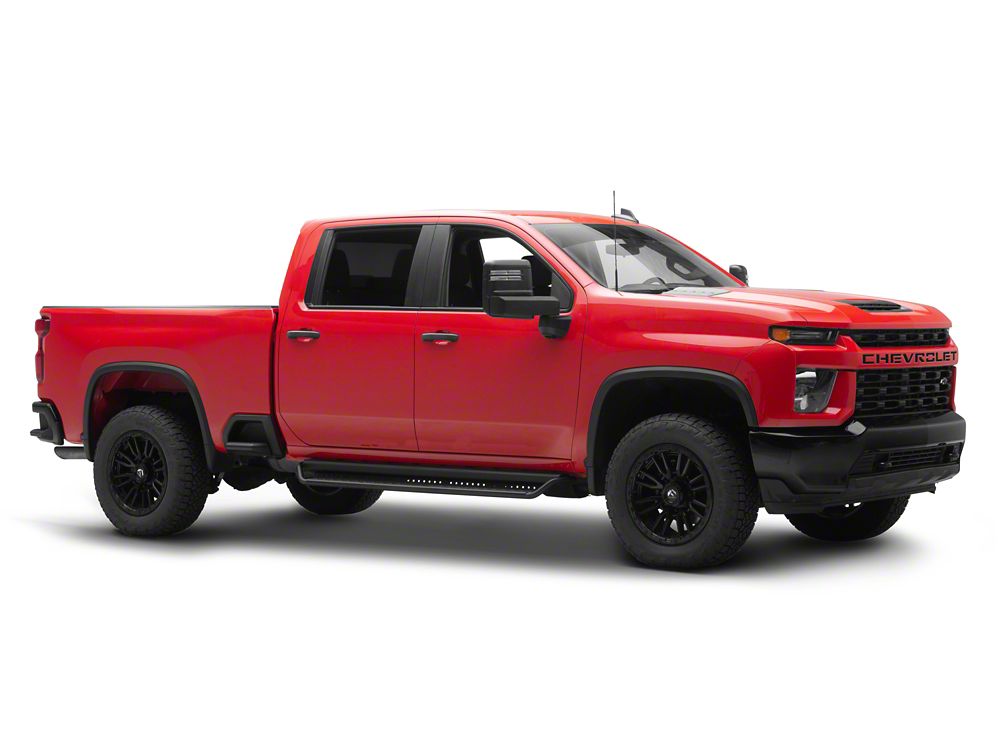 Barricade Open Trail HD Running Boards (20-25 Silverado 3500 HD Crew Cab)