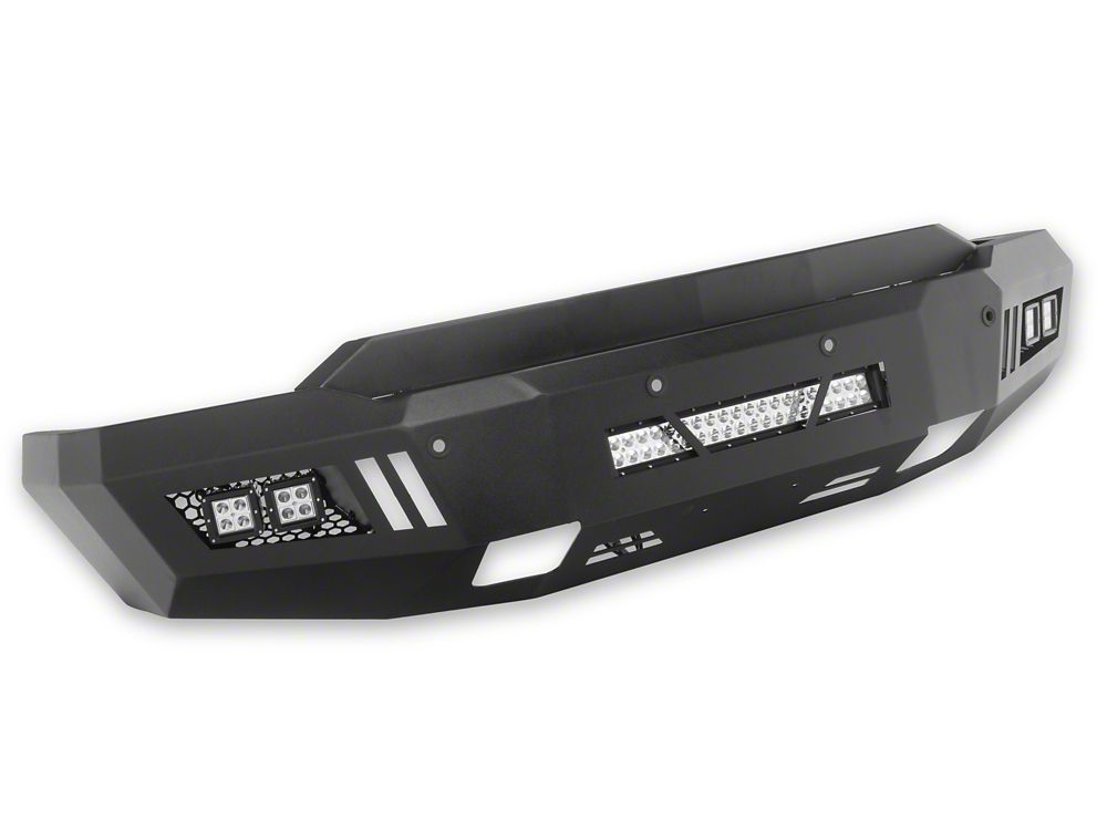 Barricade HD Front Bumper with LED Fog Lights and 20-Inch LED Light Bar (20-23 Silverado 3500 HD)
