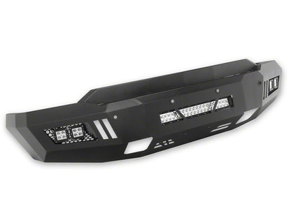 Barricade HD Front Bumper with LED Fog Lights and 20-Inch LED Light Bar (20-23 Silverado 3500 HD)