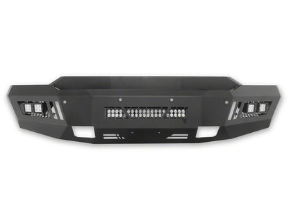 Barricade HD Front Bumper with LED Fog Lights and 20-Inch LED Light Bar (20-23 Silverado 3500 HD)