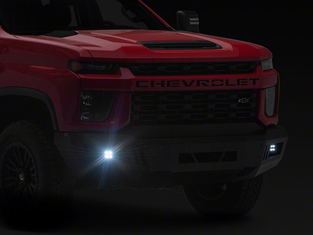 Barricade Extreme HD Front Bumper with LED Fog Lights (20-23 Silverado 3500 HD)