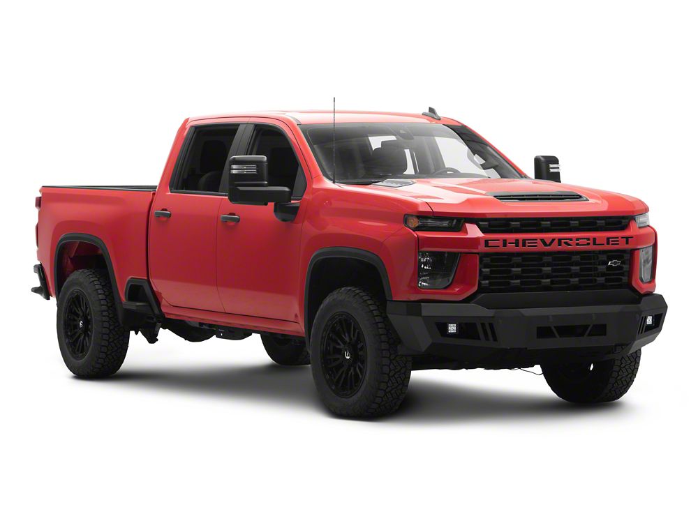 Barricade Extreme HD Front Bumper with LED Fog Lights (20-23 Silverado 3500 HD)