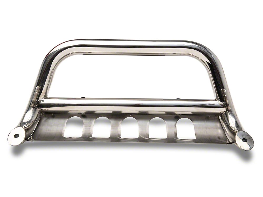 Barricade 3-Inch Bull Bar; Stainless Steel (20-25 Silverado 3500 HD)