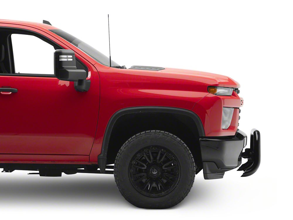 Barricade 3-Inch Bull Bar; Black (20-25 Silverado 3500 HD)