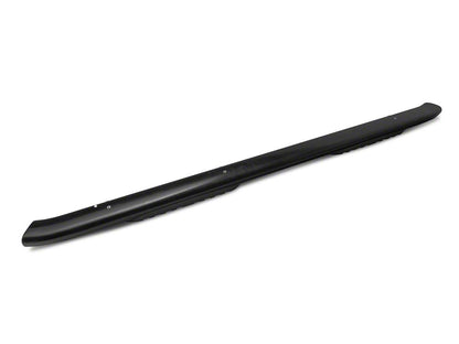 Barricade 5-Inch Oval 60 Degree Bent End Side Step Bars; Black (17-25 F-350 Super Duty SuperCab)