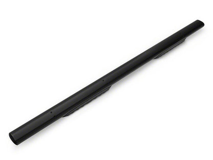 Barricade 5-Inch Oval Straight End Side Step Bars; Black (17-25 F-350 Super Duty SuperCab)