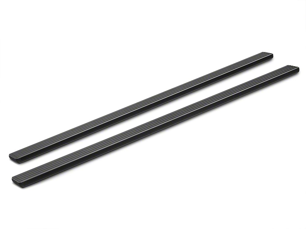 Barricade Aluminum Running Boards; Black (17-25 F-350 Super Duty SuperCab)