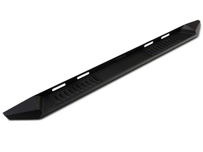 Barricade Steel Running Boards; Black (17-25 F-350 Super Duty SuperCab)