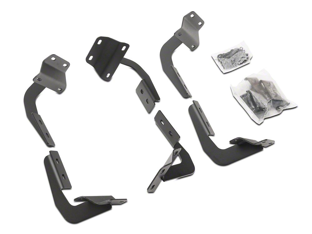 Barricade S6 Running Boards; Black (17-25 F-350 Super Duty SuperCab)