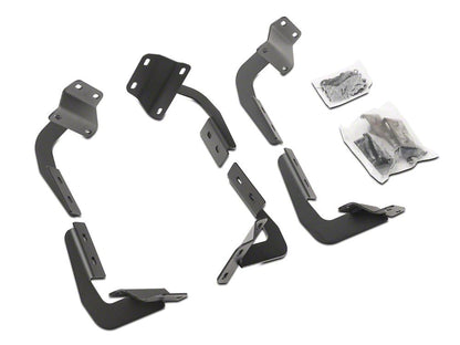 Barricade S6 Running Boards; Black (17-25 F-350 Super Duty SuperCab)
