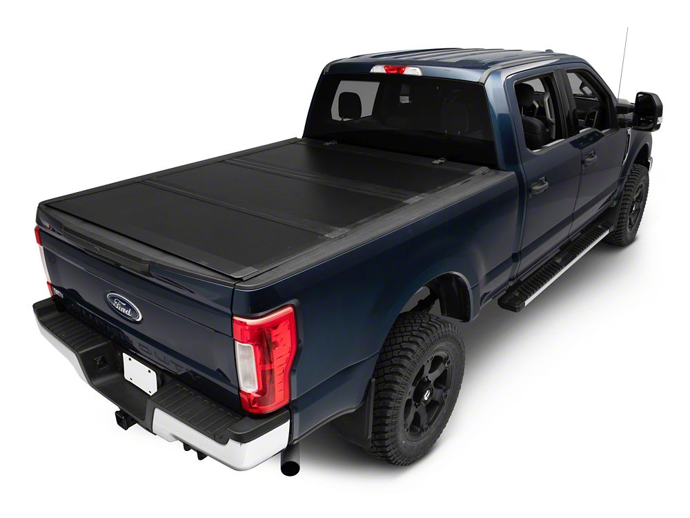 Barricade Low Profile Hard Tri-Fold Tonneau Cover (17-25 F-350 Super Duty w/ 6-3/4-Foot Bed)