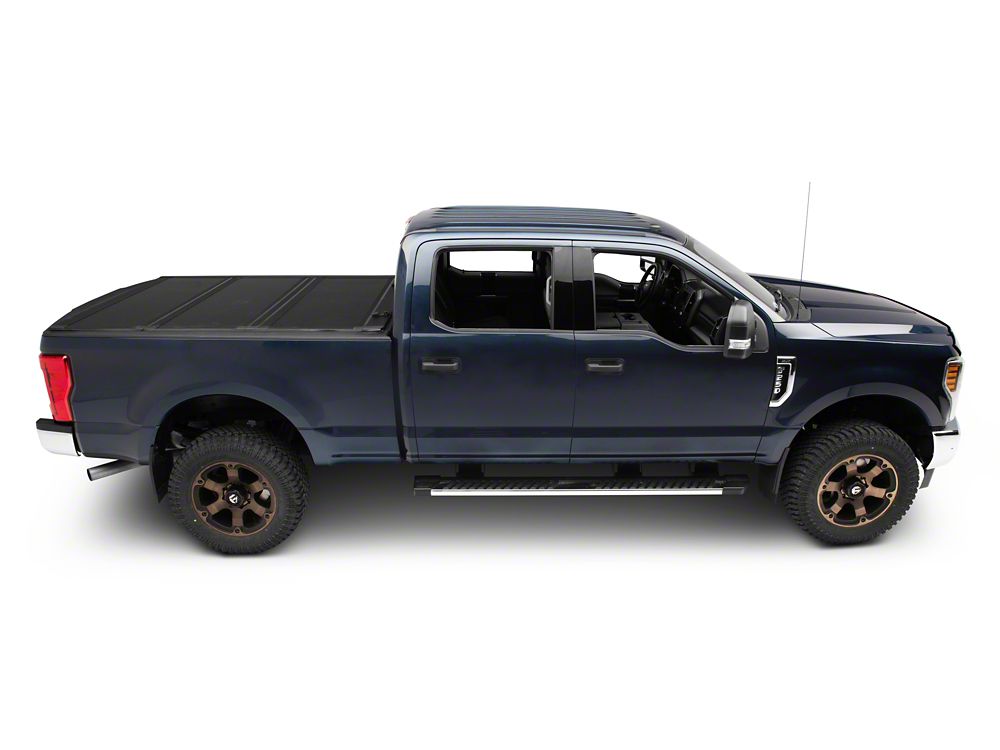 Barricade Low Profile Hard Tri-Fold Tonneau Cover (17-25 F-350 Super Duty w/ 6-3/4-Foot Bed)