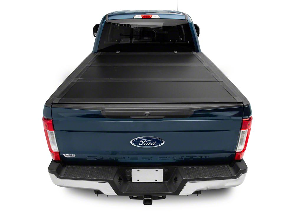 Barricade Low Profile Hard Tri-Fold Tonneau Cover (17-25 F-350 Super Duty w/ 6-3/4-Foot Bed)
