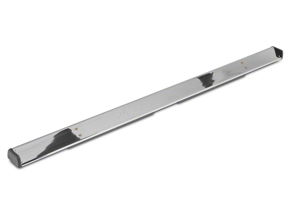 Barricade T4 Side Step Bars; Stainless Steel (17-25 F-350 Super Duty SuperCab)