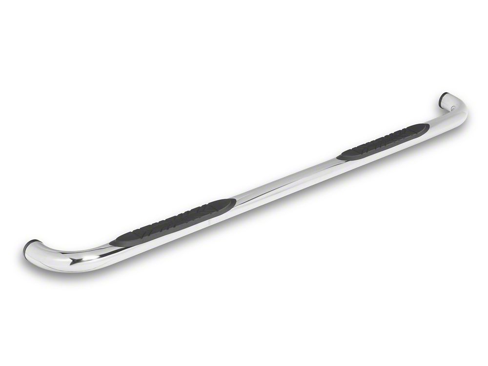Barricade E-Series 3-Inch Side Step Bars with 90 Degree Bent Ends; Stainless Steel (17-25 F-350 Super Duty SuperCrew)