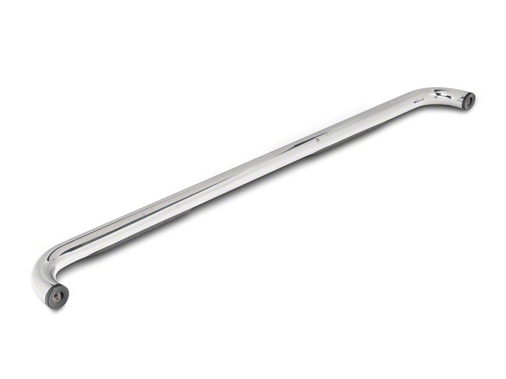 Barricade E-Series 3-Inch Side Step Bars with 90 Degree Bent Ends; Stainless Steel (17-25 F-350 Super Duty SuperCrew)