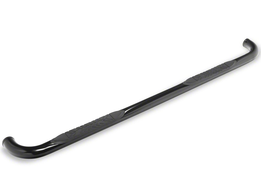 Barricade E-Series 3-Inch Side Step Bars with 90 Degree Bent Ends; Black (17-25 F-350 Super Duty SuperCrew)