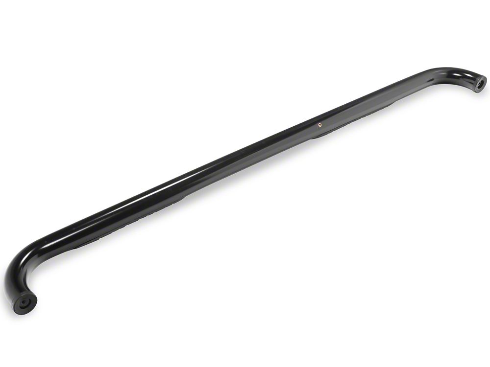 Barricade E-Series 3-Inch Side Step Bars with 90 Degree Bent Ends; Black (17-25 F-350 Super Duty SuperCrew)