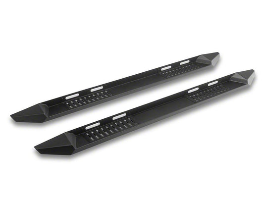 Barricade HD Steel Running Boards; Texutred Black (17-25 F-350 Super Duty SuperCrew)