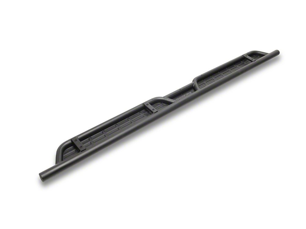 Barricade Formed HD Running Boards; Textured Black (17-25 F-350 Super Duty SuperCrew)