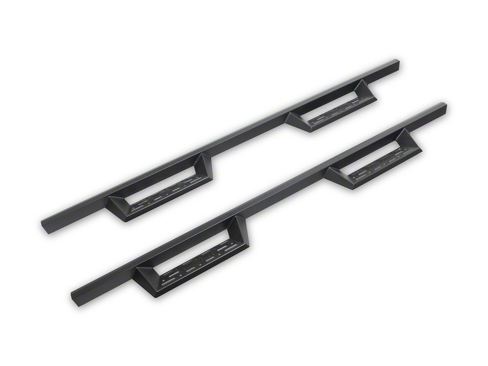 Barricade Canyon Drop Steps; Textured Black (17-25 F-350 Super Duty SuperCrew)