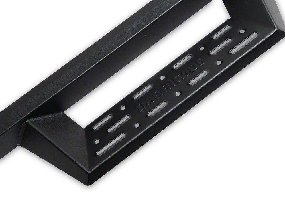 Barricade Canyon Drop Steps; Textured Black (17-25 F-350 Super Duty SuperCrew)
