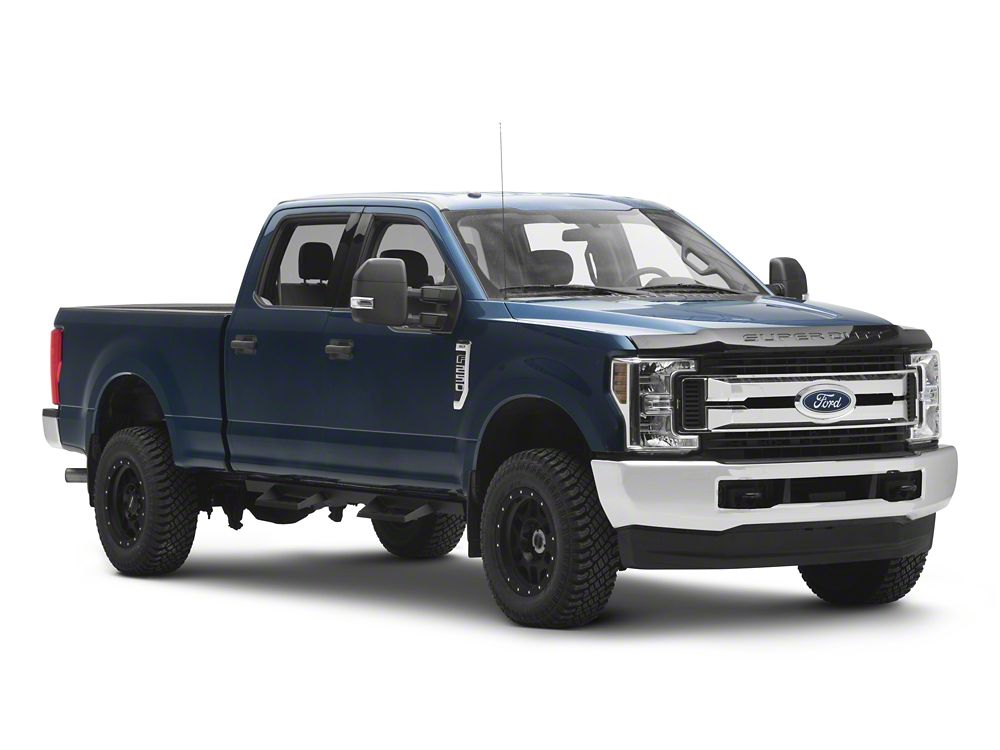 Barricade Canyon Drop Steps; Textured Black (17-25 F-350 Super Duty SuperCrew)