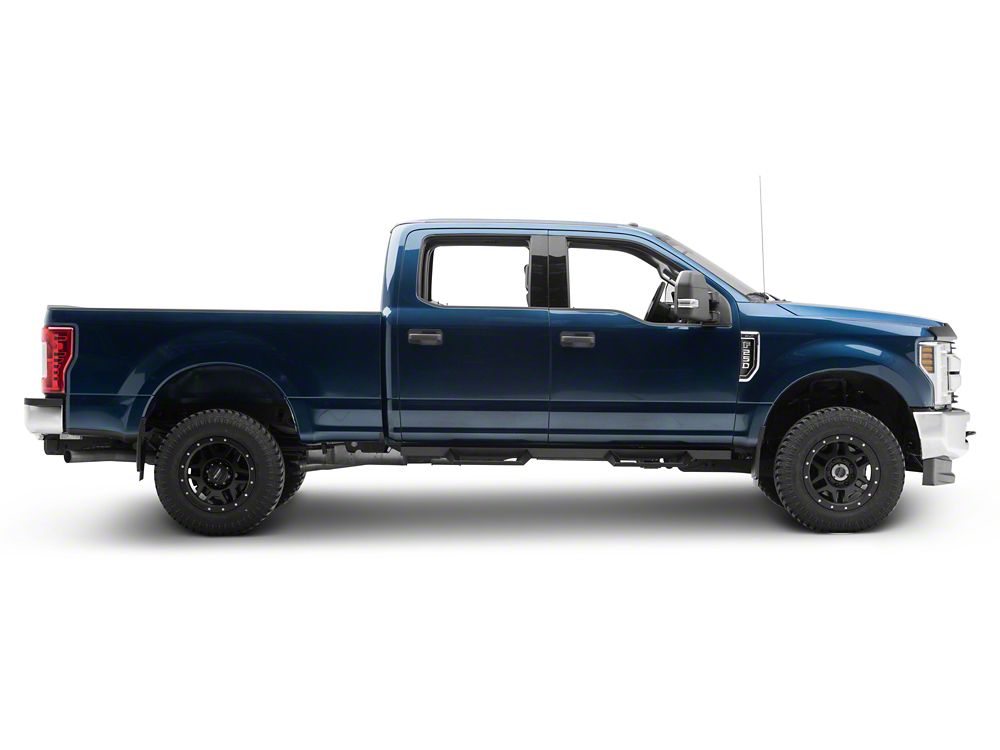 Barricade Canyon Drop Steps; Textured Black (17-25 F-350 Super Duty SuperCrew)
