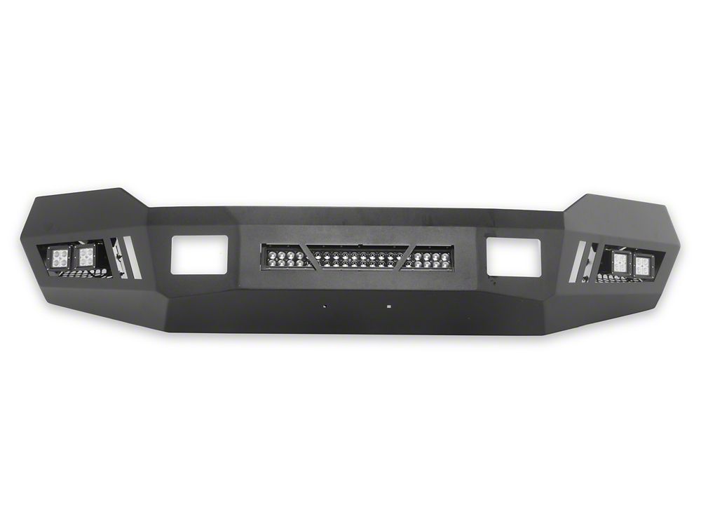 Barricade HD Front Bumper with LED Fog Lights and 20-Inch LED Light Bar (11-16 F-350 Super Duty)
